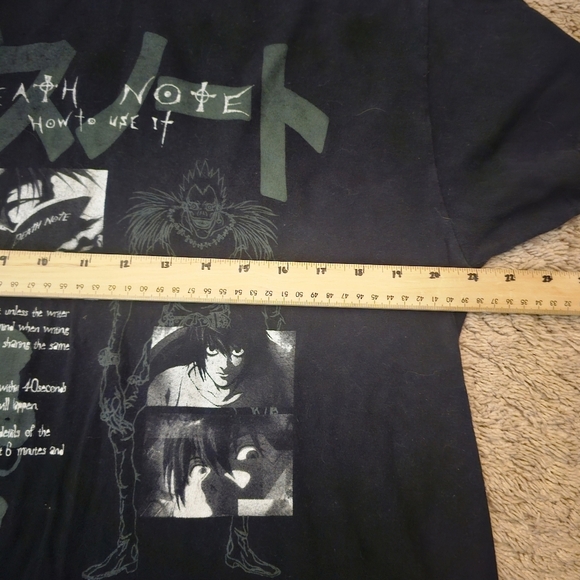 Death Note Graphic Tee T-Shirt Size Large - Picture 2 of 7